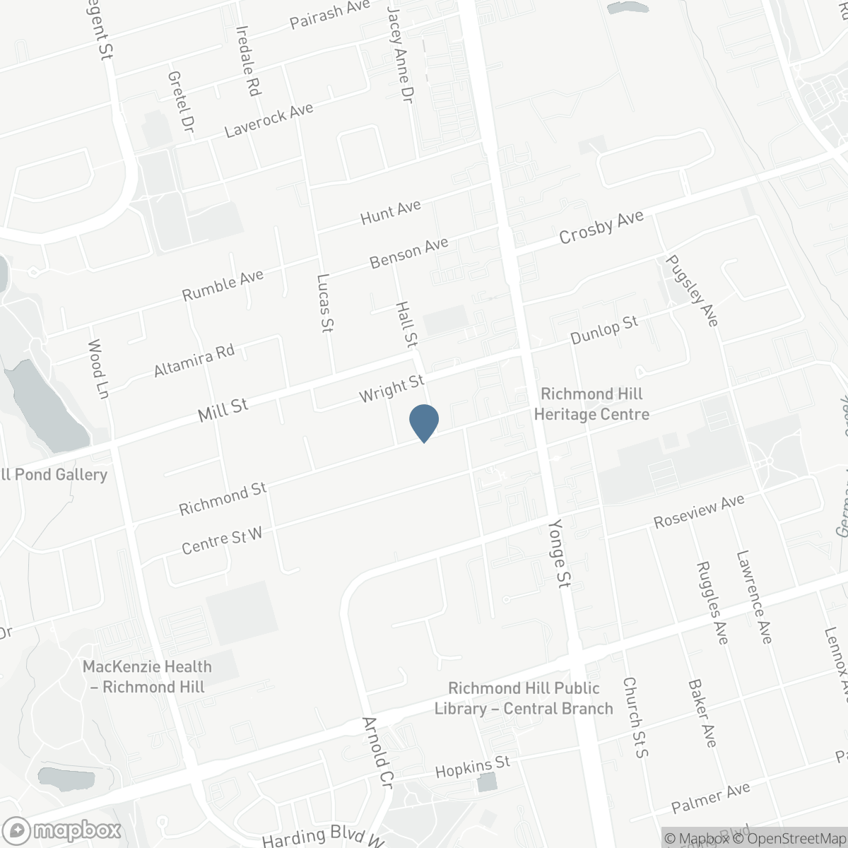 36 HALL STREET, Richmond Hill, Ontario L6C 1V7